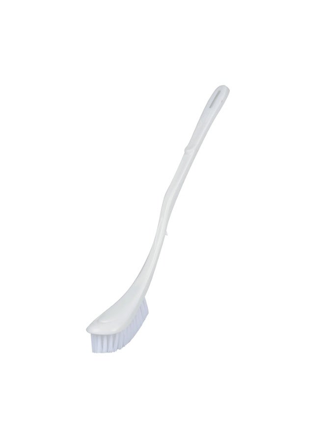 جالا Gala Toilean Toilet Brush, Toilet Brush for Western and Indian Toilet, Bathroom Brush for Toilet Cleaning White, Large, (Colour may vary) Pack of 1 - Image 1